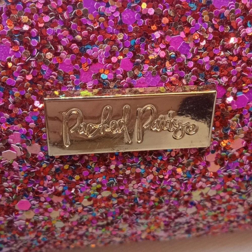 RACHEL PARTY GLITTER COSMETIC BAG - Picture 4 of 11